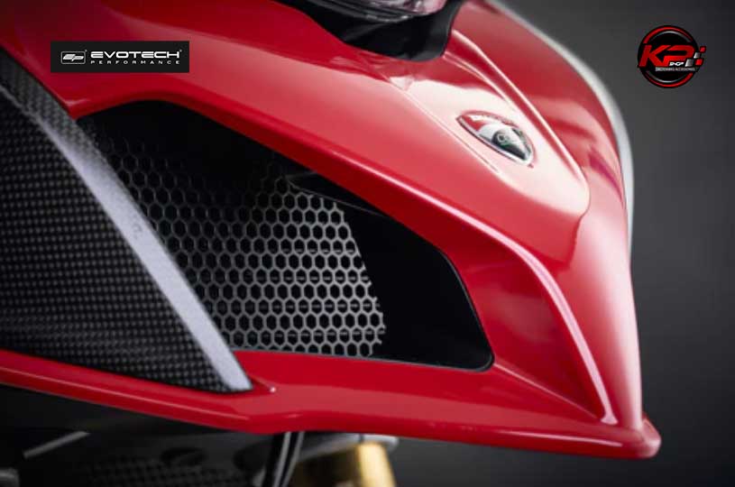 การ์ดออย Evotech Ducati Multistrada Oil Cooler Guard 950/1200/1260/ENDURO/V2