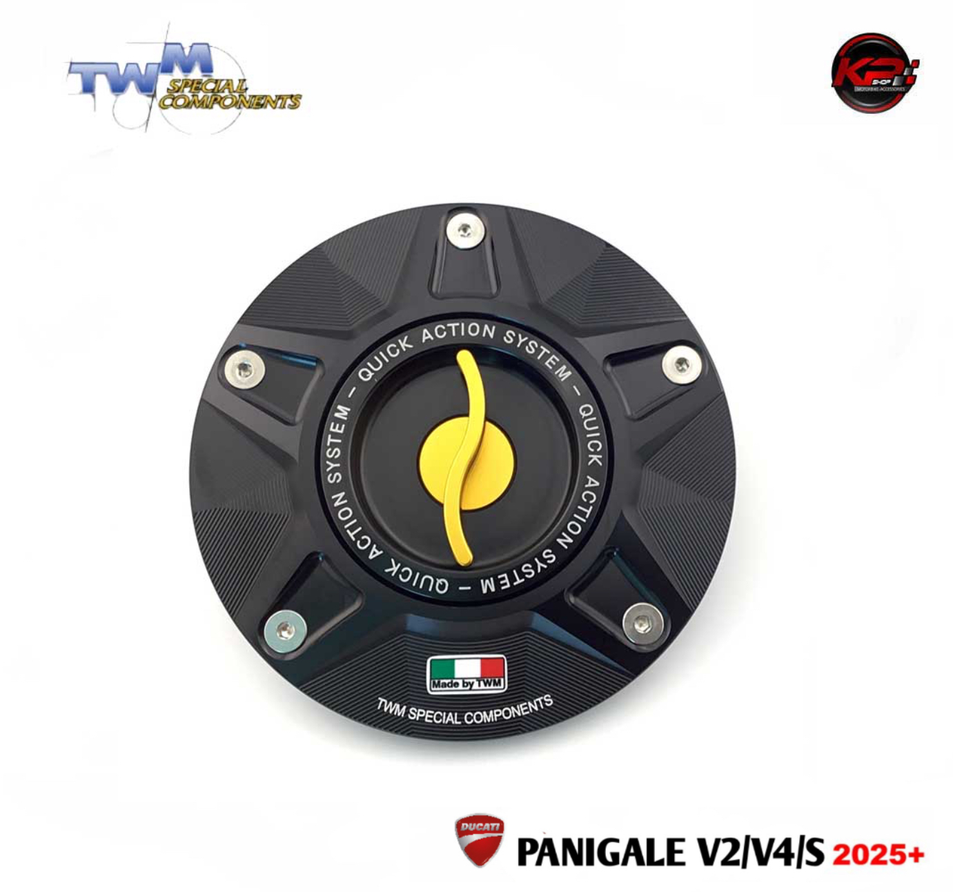 ฝาถังน้ำมัน TWM FOR DUCATI PANIGALE V2/V4/S 2025+
