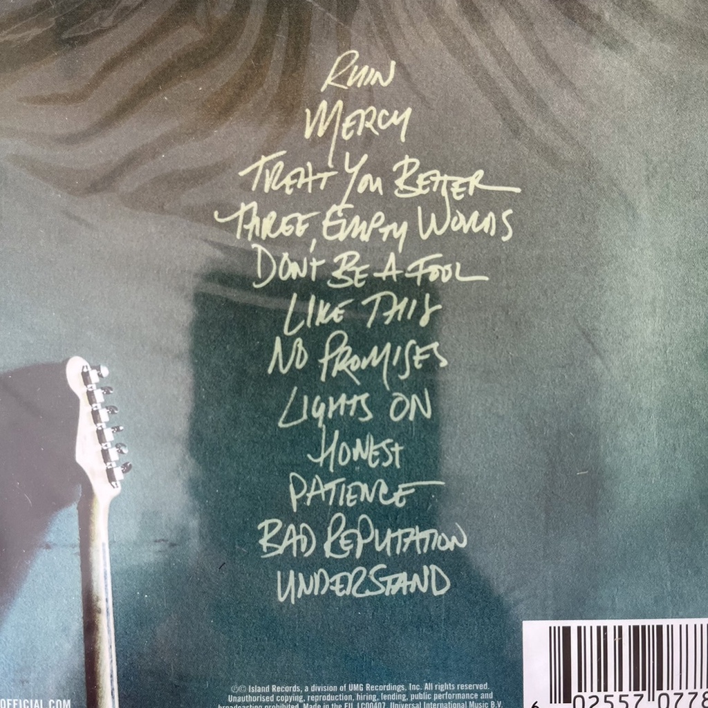 CD ซีดีเพลง Shawn Mendes – Illuminate แผ่นแท้ มือสอง สภาพดี