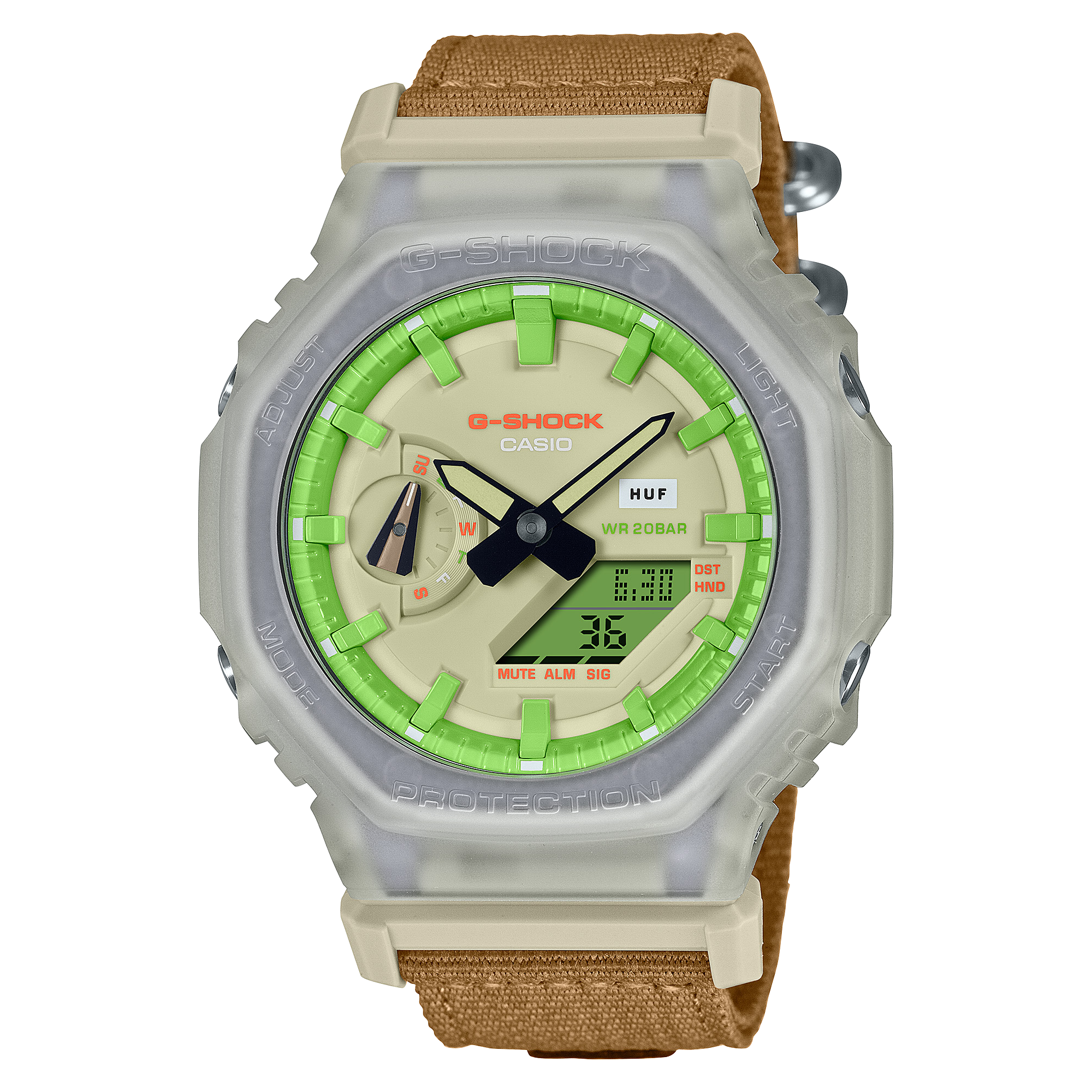GA-2100HUF-5A | อะนาล็อก-ดิจิตอลมาตรฐาน | G-SHOCK | นาฬิกา | CASIO