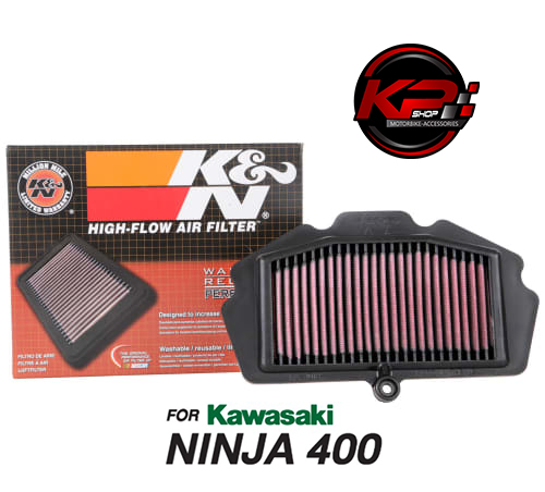 กรองอากาศ K&N KAWASAKI NINJA400 / Z400 (KA 4018)