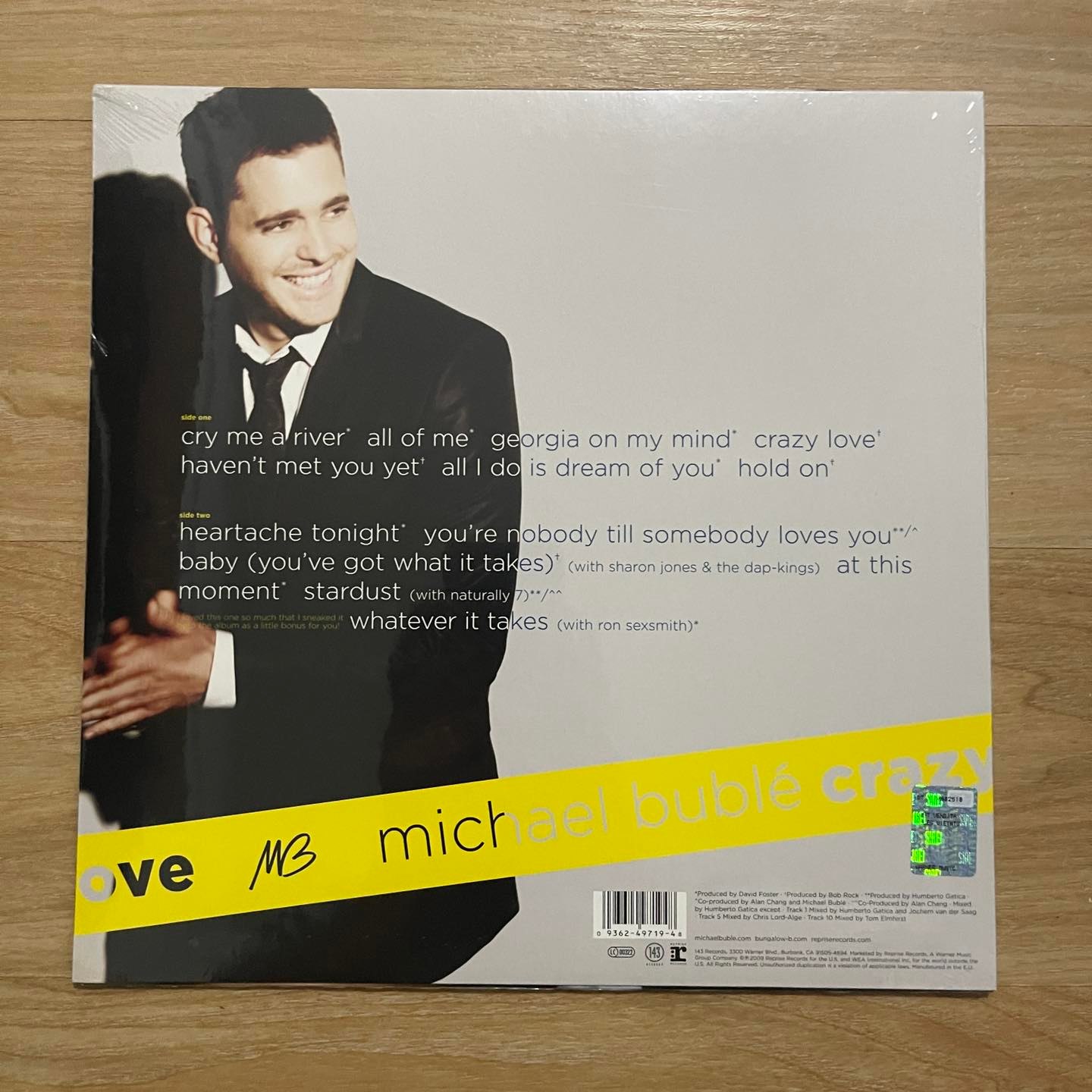 แผ่นเสียง Michael Buble – Crazy Love ,Vinyl, LP, Album, 180 Gram แผ่นเสียงมือหนึ่ง ซีล