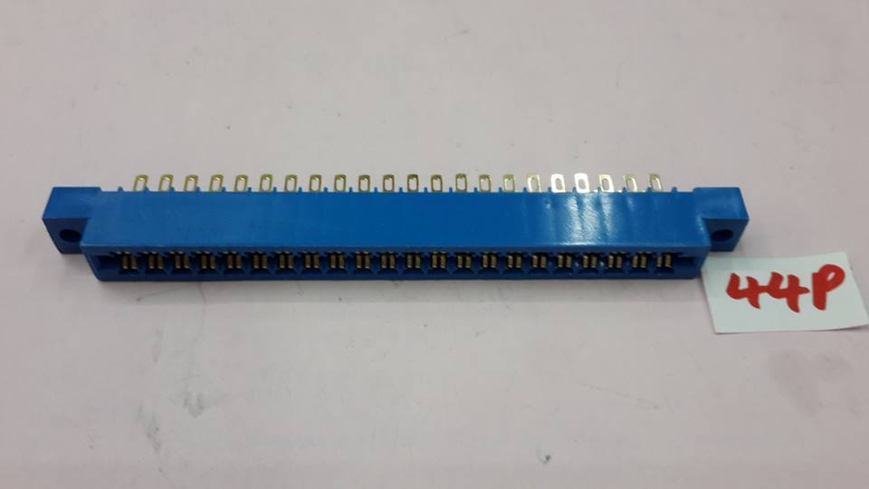 เทอร์มินัลเสียบสล็อตสีฟ้า22คู่44P