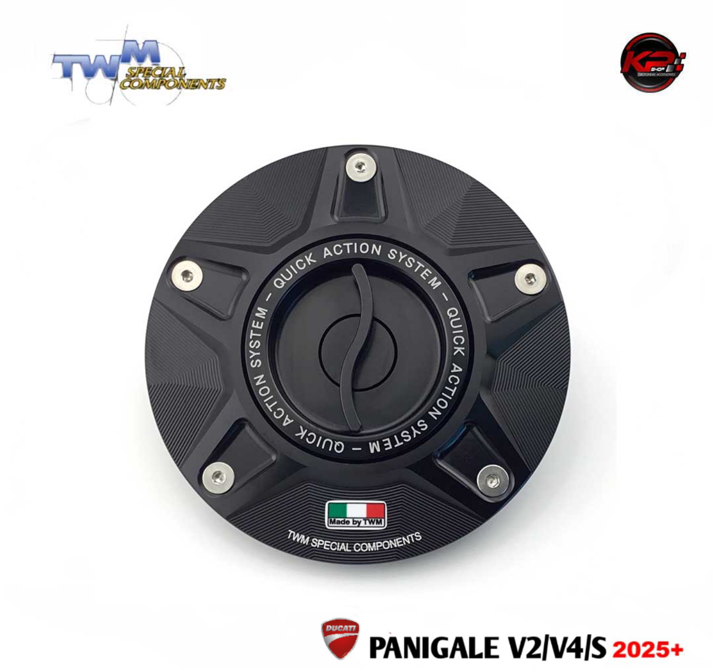 ฝาถังน้ำมัน TWM FOR DUCATI PANIGALE V2/V4/S 2025+
