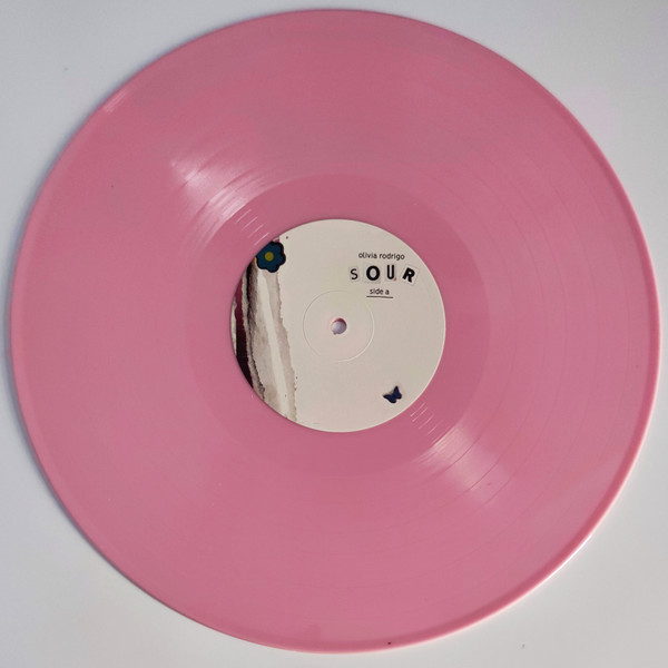 แผ่นเสียง Olivia Rodrigo - Sour *Limited Edition, Pink [Baby Pink] ,Vinyl, LP, Album Reissue,แผ่นเสียง มือหนึ่ง ซีล