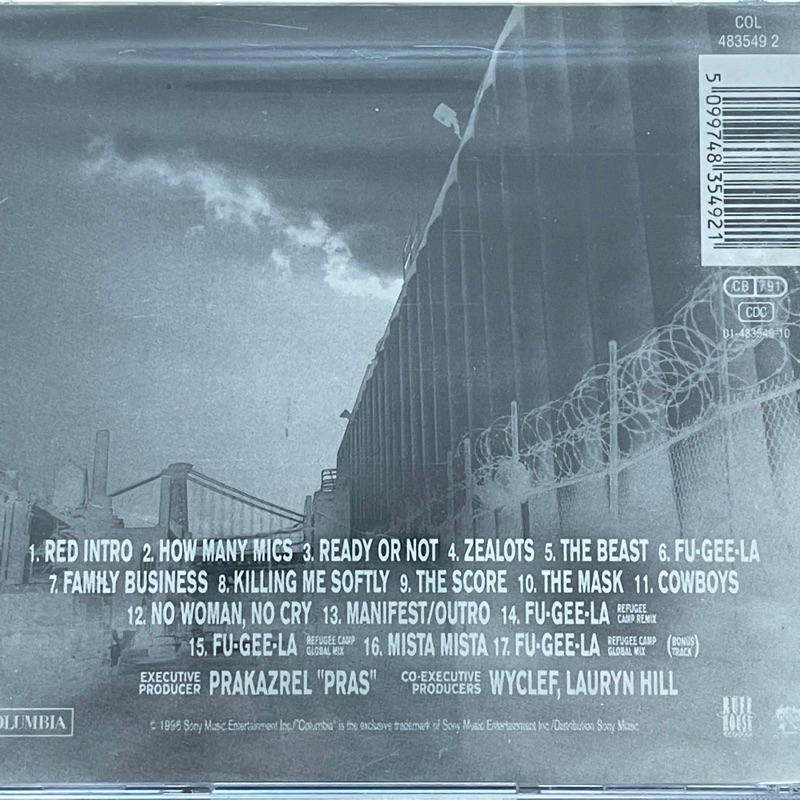 CD ซีดีเพลง Fugees – The Score มือสอง แผ่นแท้