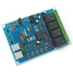 ชุดลงปริ้นMAXXTRONIC MXA020 วงจรสวิตซ์สั่งงานทางโทรศัพท์4ช่อง