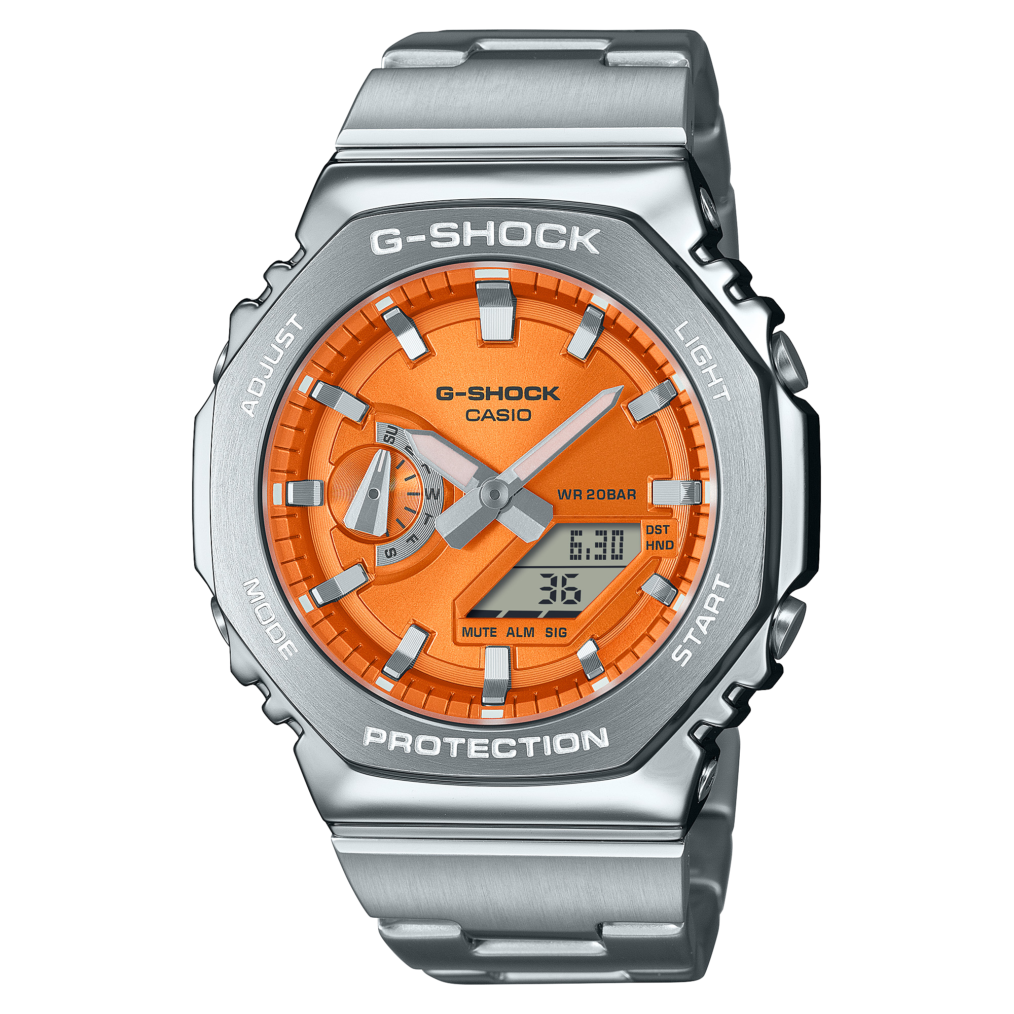 GM-2110D-4A | G-STEEL | ซีรีส์ 2100 | G-SHOCK | นาฬิกา | CASIO