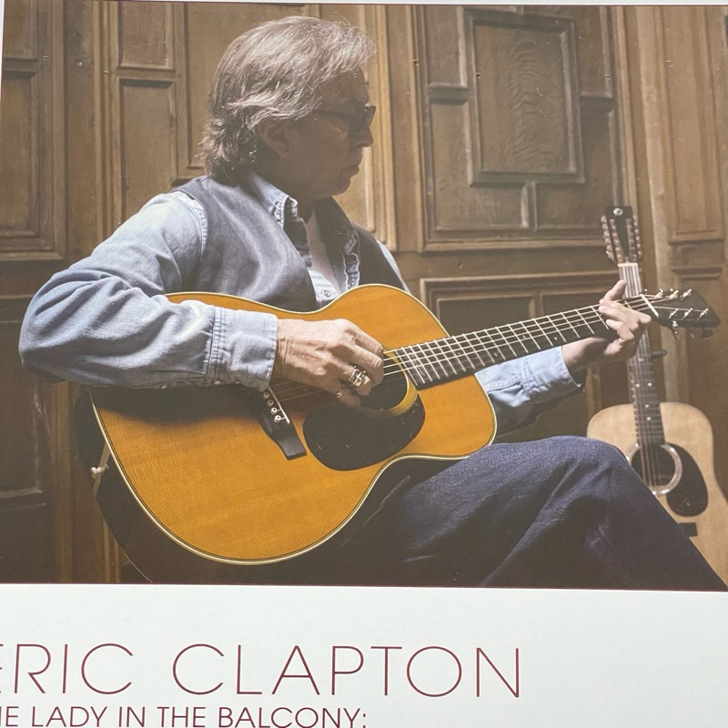 แผ่นเสียง Eric Clapton – The Lady In The Balcony: Lockdown Sessions *Black vinyl ,EU มือหนึ่ง ซีล