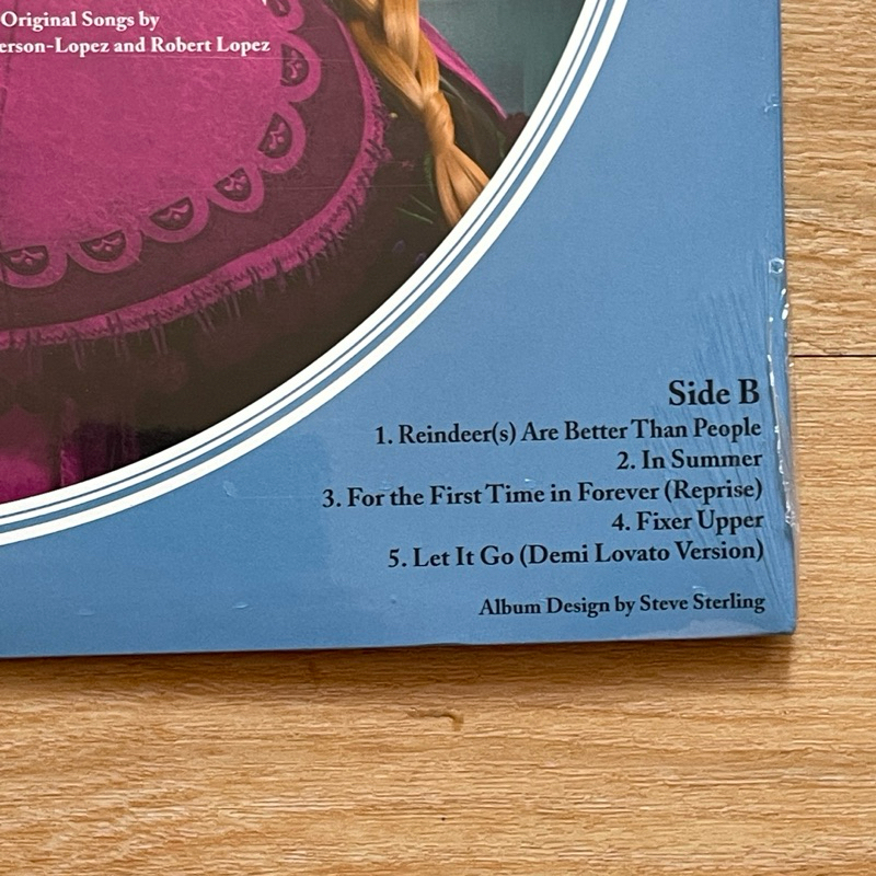 แผ่นเสียง Songs From Frozen , Vinyl, LP, Album, Picture Disc ,มือหนึ่ง ซีล