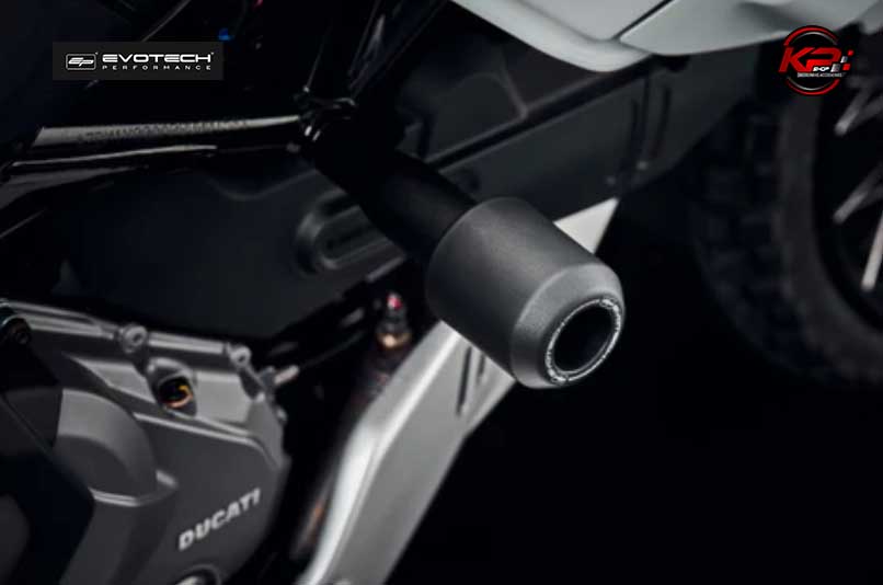 กันล้มกลาง Evotech Ducati DesertX Crash Bobbins (2022+)