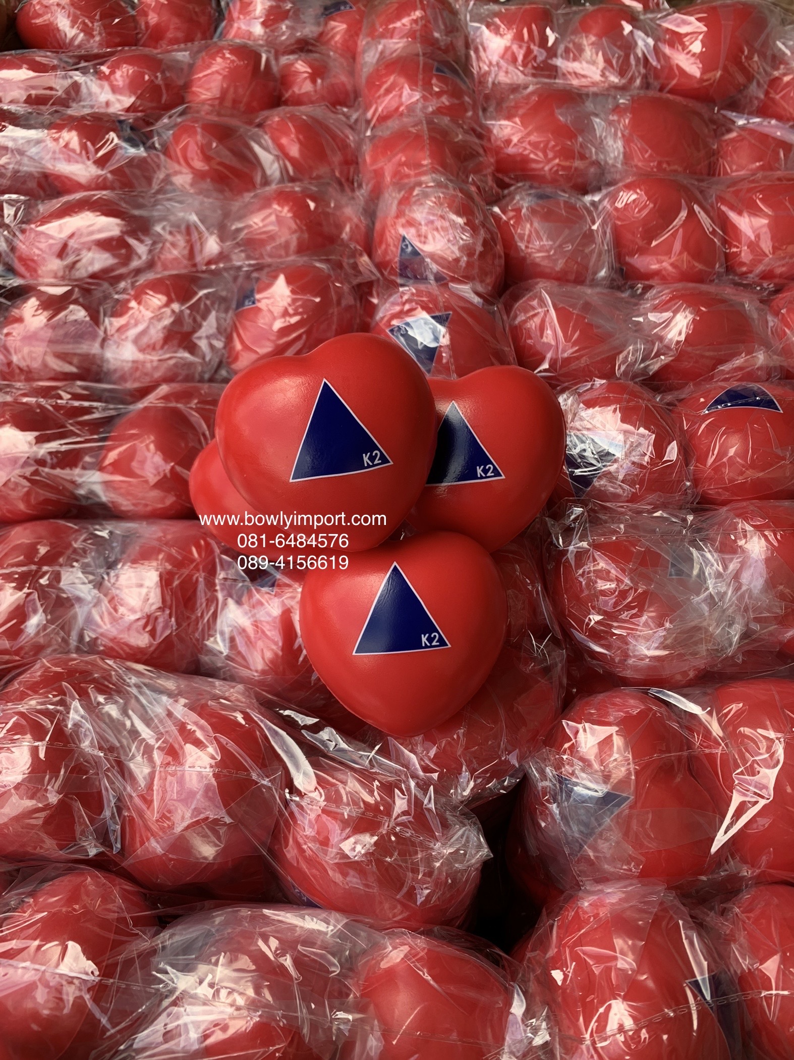 ผลิตลูกบอลบีบ บริหารมือ พร้อมโลโก้