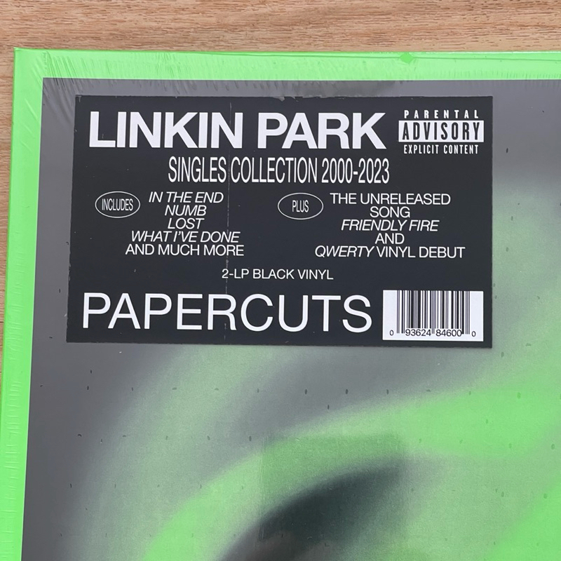 แผ่นเสียง Linkin Park - Papercuts , 2 x Vinyl, LP, Compilation,USA มือหนึ่ง ซีล