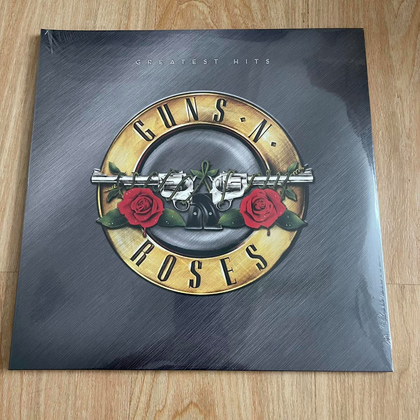 แผ่นเสียง Guns N' Roses Greatest hits 2 lp splatters colour vinyl แผ่นเสียงมือหนึ่ง ซีล
