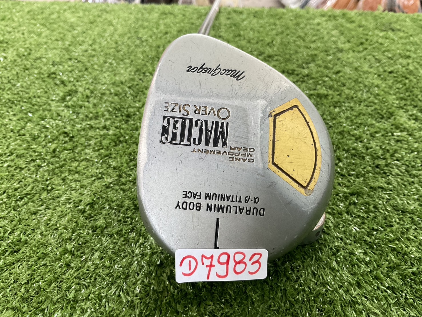 DRIVER MacGregor : MACTEC OVER SIZE #1 Flex-S ก้านกราไฟร์