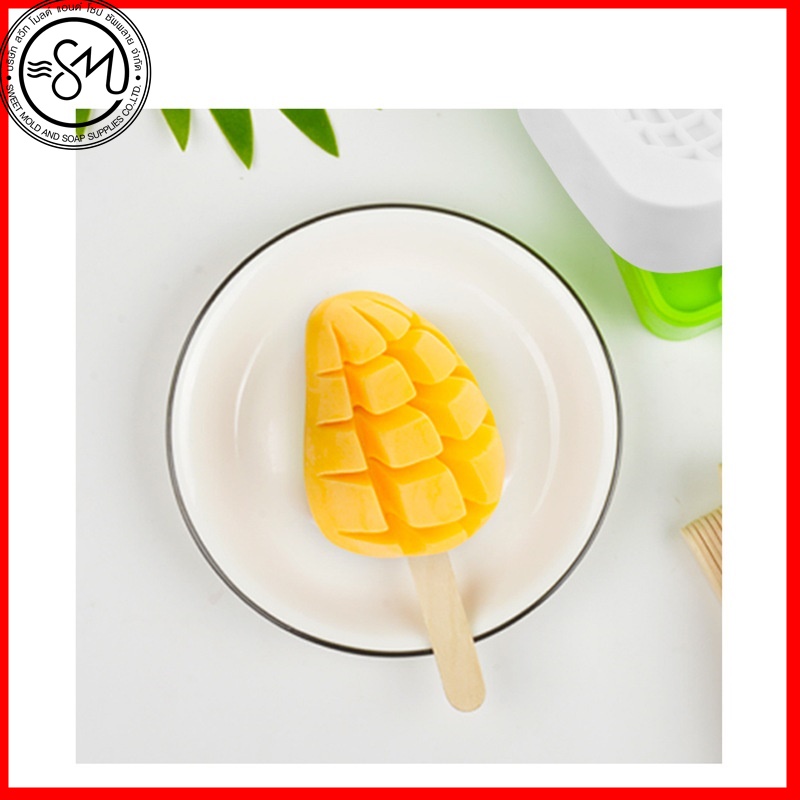 แม่พิมพ์มะม่วง ขนาด60กรัม 3ช่อง