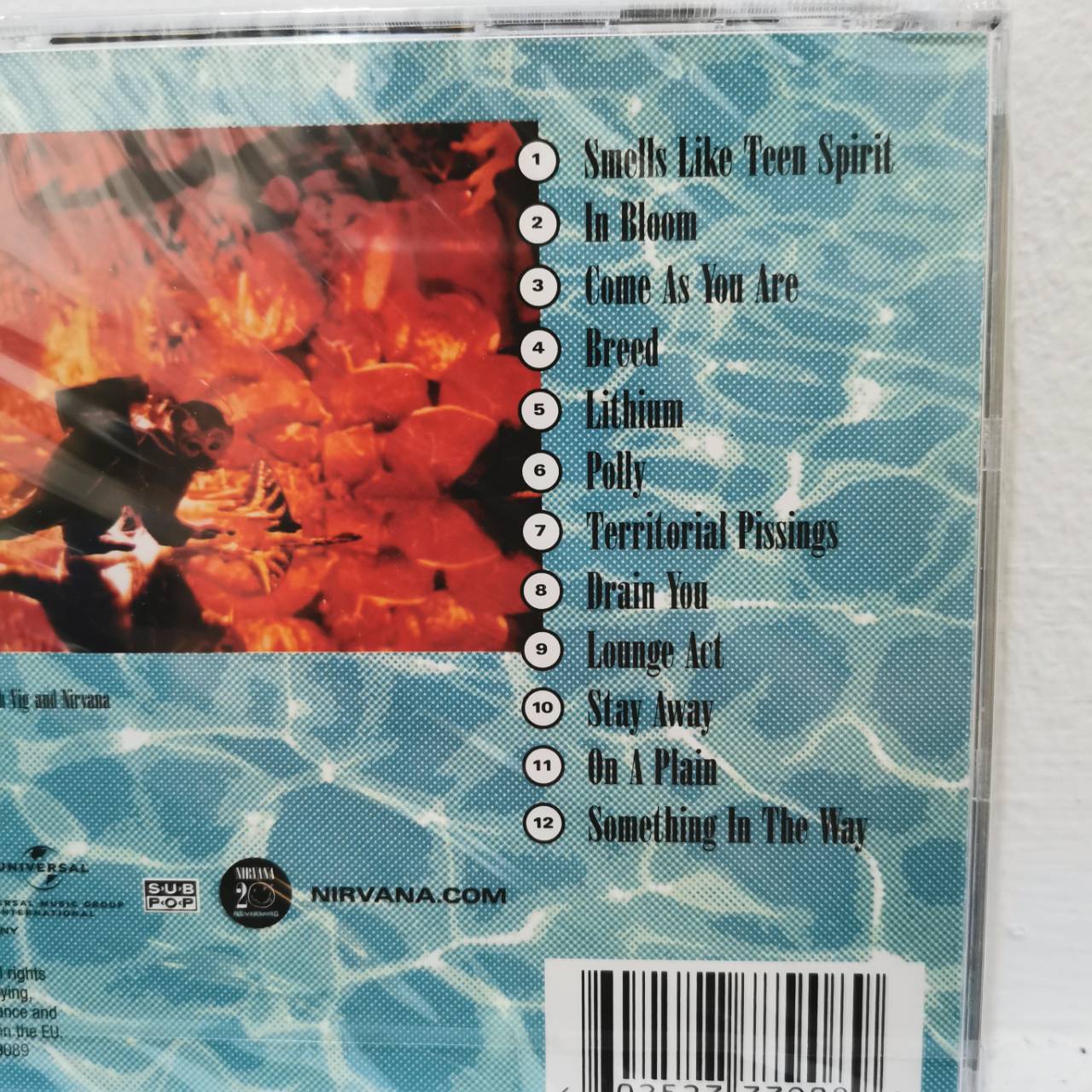 CD ซีดีเพลง Nirvana – Nevermind แผ่นมือสอง สภาพดี