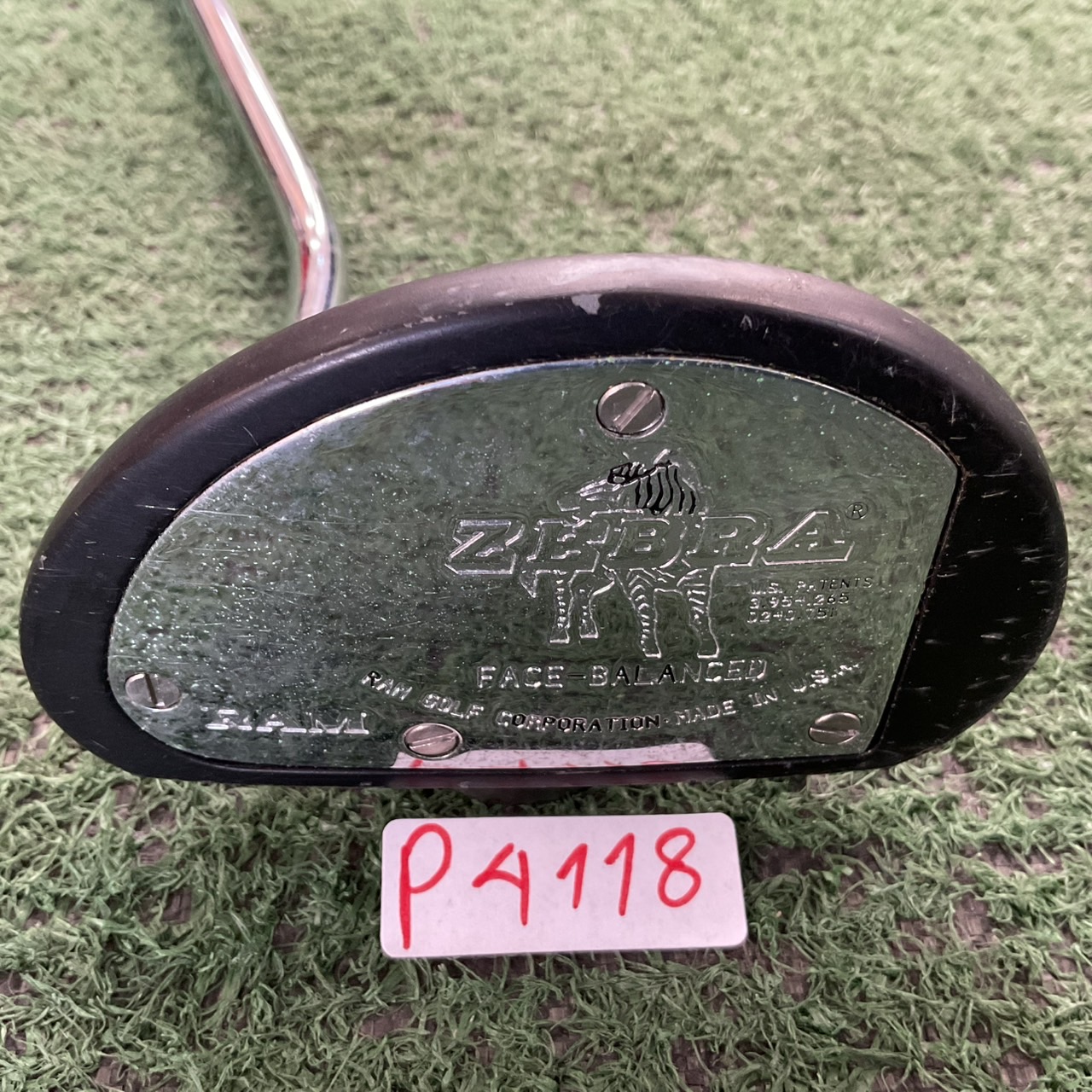 PUTTER ZEBRA : RAM FACE-BALANCED ก้านเหล็ก