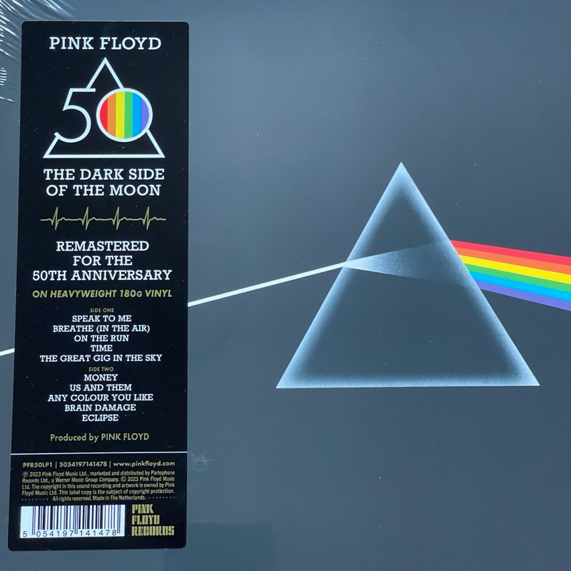 แผ่นเสียง Pink Floyd - The Dark Side Of The Moon **50th Anniversary , Vinyl, LP, Album มือหนึ่ง ซีล