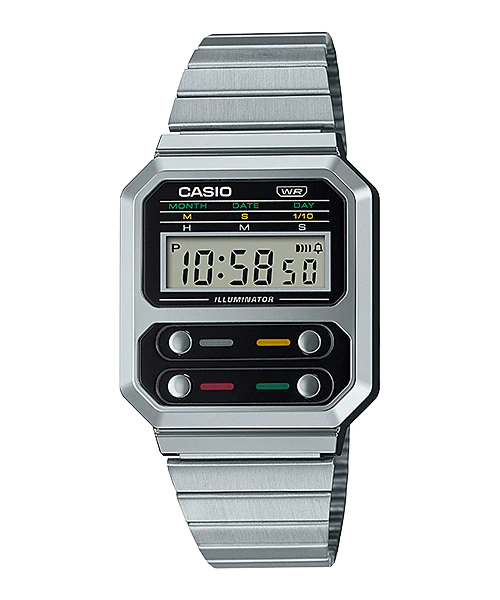 A100WE-1A | วินเทจ | วัยหนุ่มสาว | นาฬิกา | CASIO