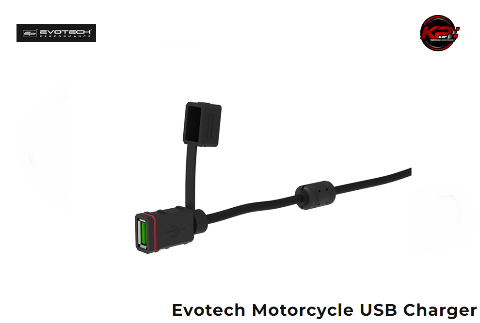 สายชาร์จ USB CHARGER Evotech Motorcycle USB Charger