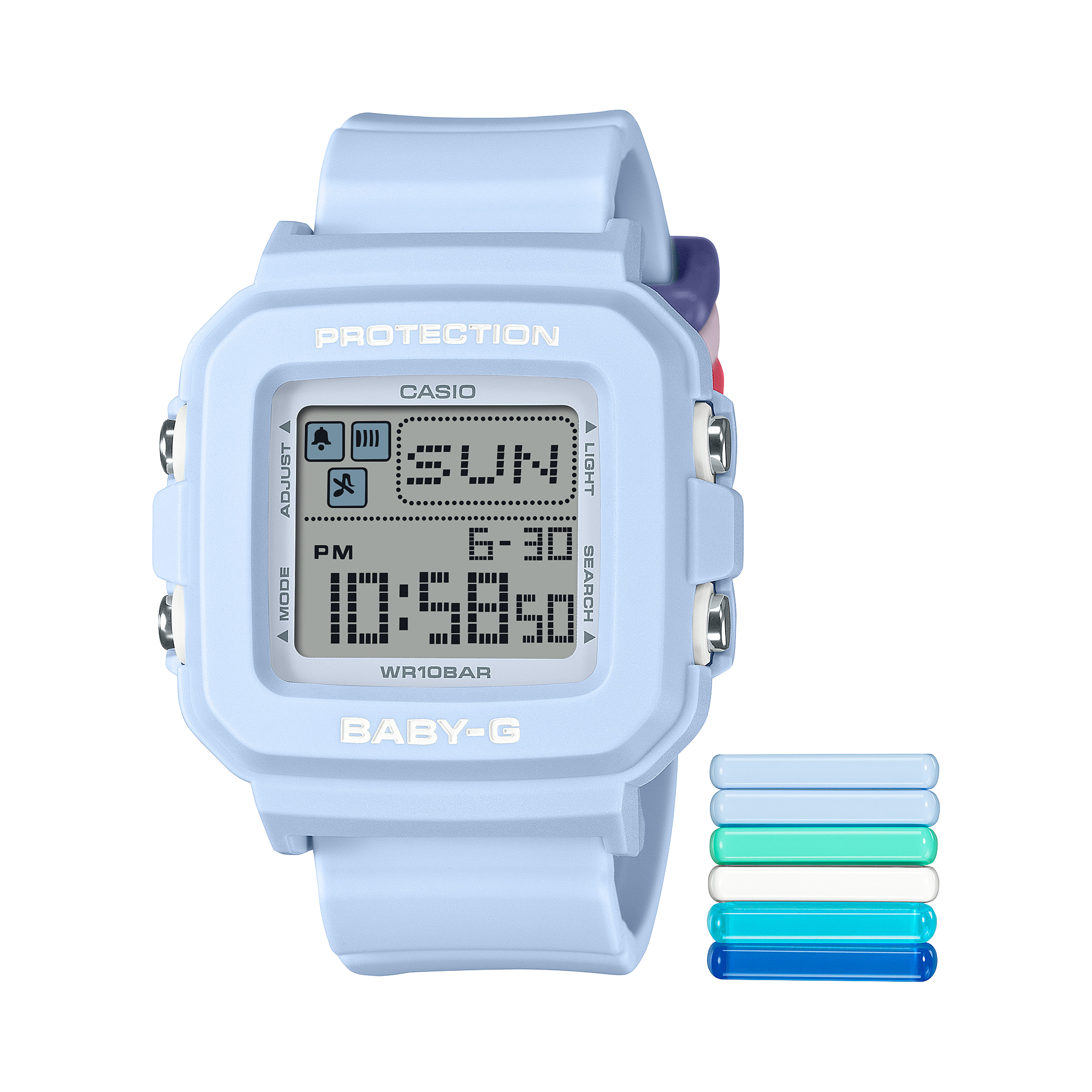 BGD-10L-2 | ดิจิตอลมาตรฐาน | ซีรีส์ BGD-10 | BABY-G | นาฬิกา | CASIO