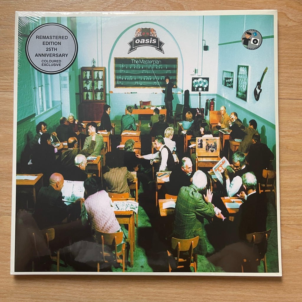 แผ่นเสียง Oasis Masterplan 25Th 2 x Vinyl, LP, Compilation, Silver มือหนึ่ง ซีล