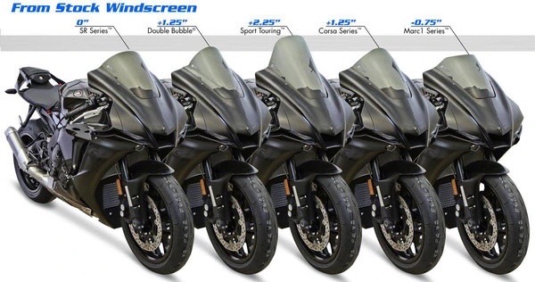 ชิวหน้า ZERO GRAVITY ทรง DB FOR YAMAHA R1 2020+