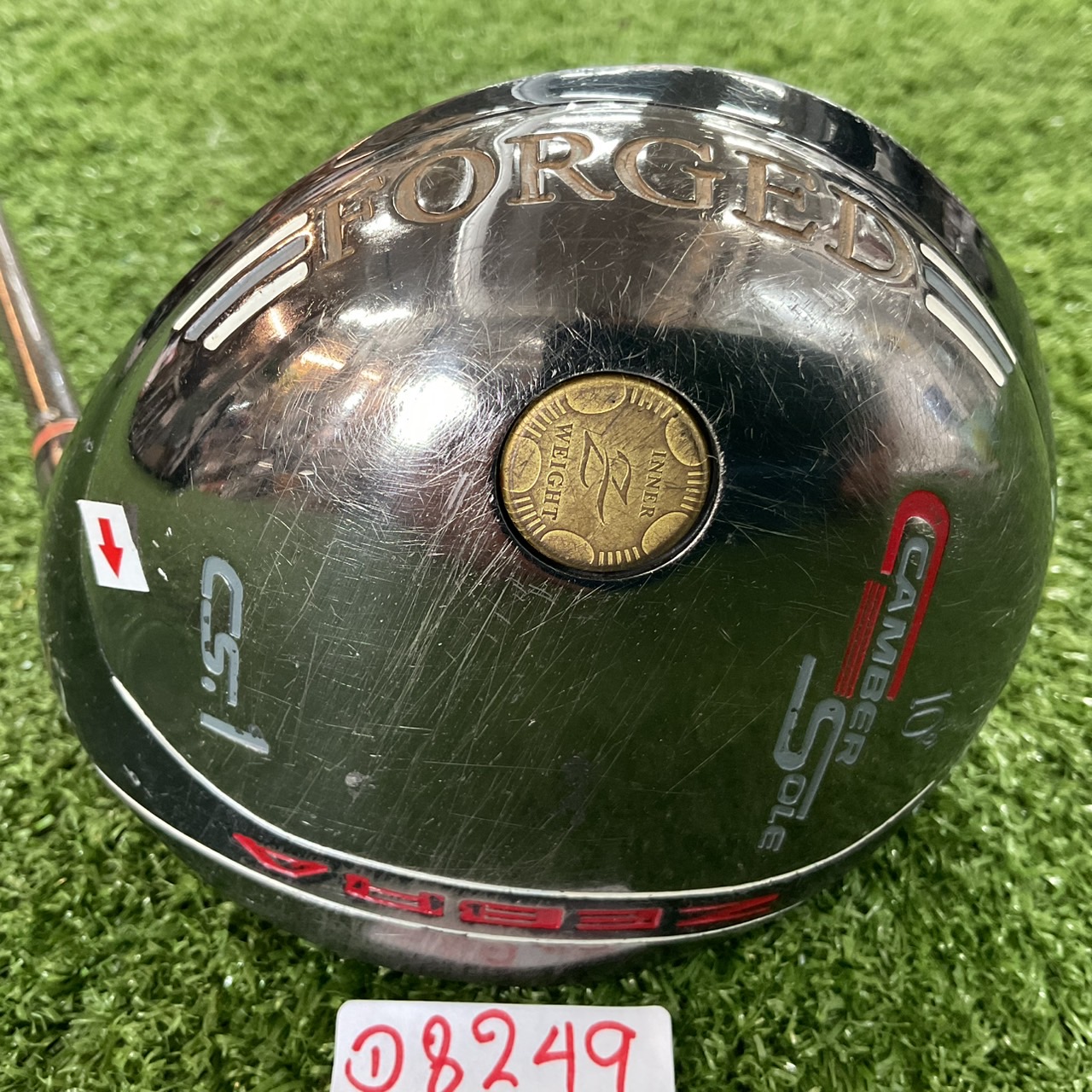 DRIVER 10 องศา ZEBRA : CAMBER SOLE CS.1 Flex-R ก้านกราไฟร์