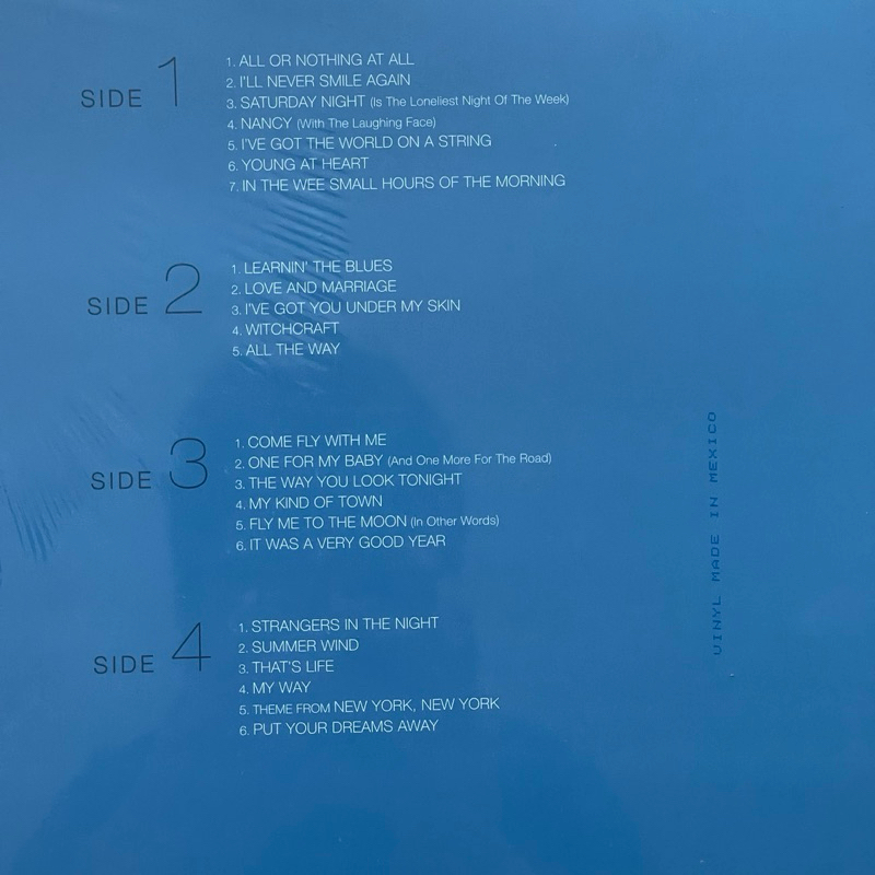 แผ่นเสียง Frank Sinatra – Ultimate Sinatra 2 x Vinyl, ,LP, Compilation , US Mexico มือหนึ่ง ซีล