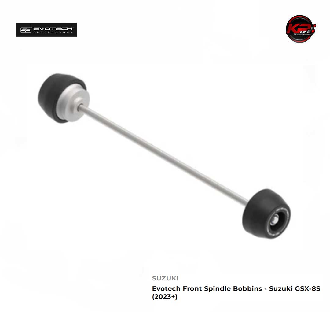 กันล้มหน้า Evotech Front Spindle Bobbins - Suzuki GSX-8S (2023+)