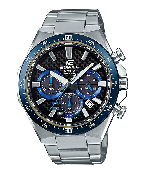 Casio Edifice Solar-powered Chronograph รุ่น EQS-800CDB-1BV