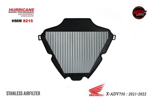 กรองอากาศ HURRICANE FOR HONDA XADV 750 2021-2022 (STANLESS) HMM8215
