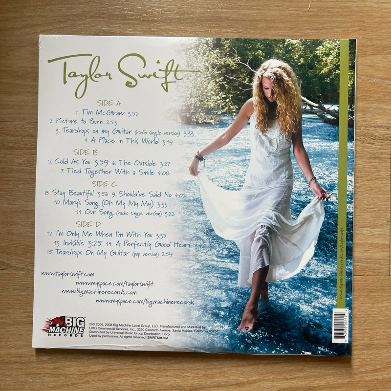 แผ่นเสียง Taylor Swift - Taylor Swift x Vinyl, LP, Album, Reissue ,US มือหนึ่ง ซีล