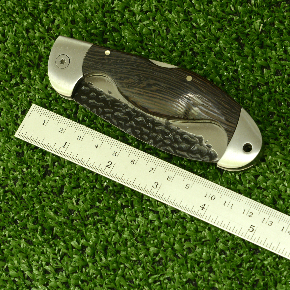 FB-808 มีดเดินป่า มีดพับ Boda 440 Stainless Steel Folding Knife Survival Knife ยาว 20.5 ซม. ชิ้น 250 กรัม Black 20.5 ซม.