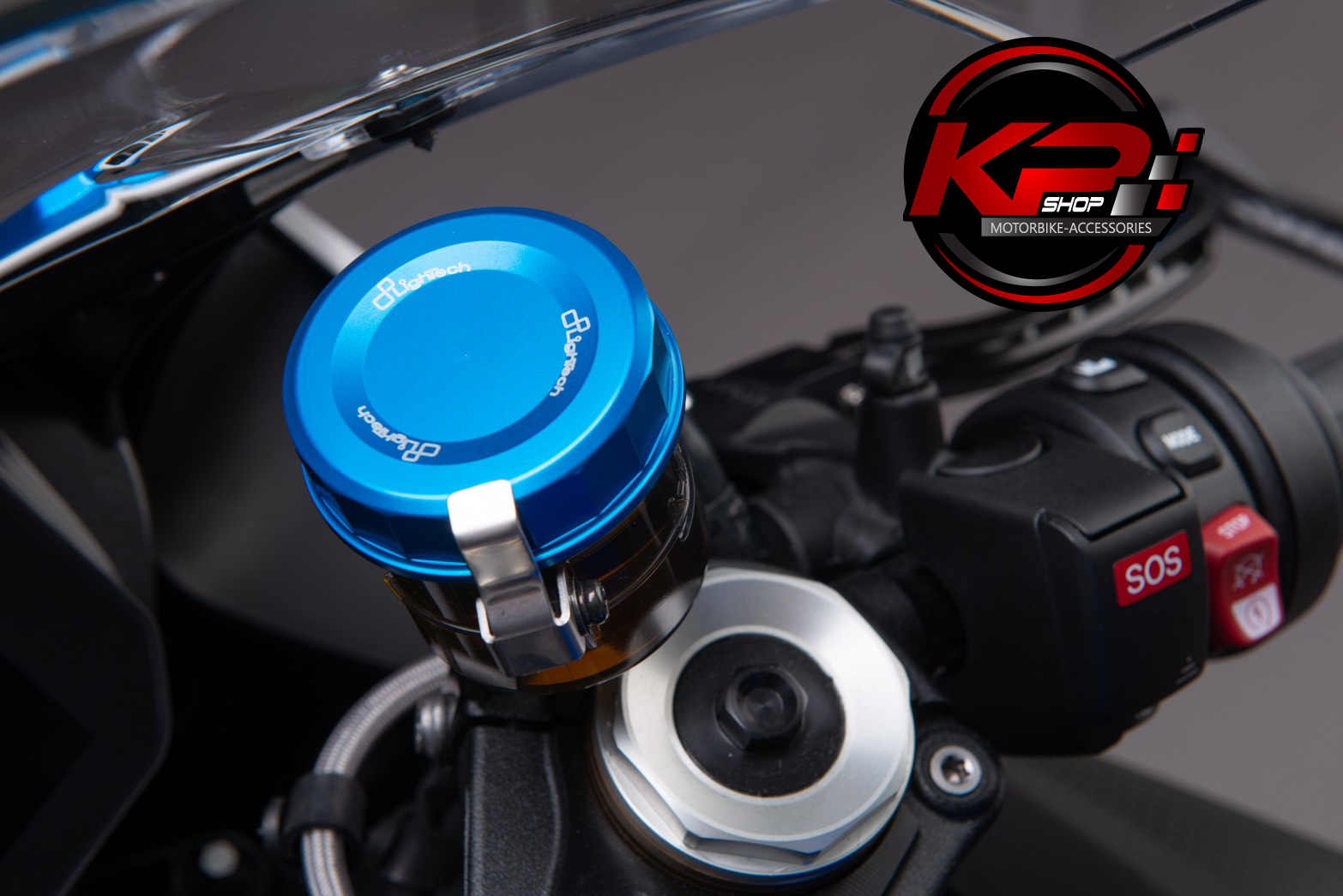 ฝาปิดกระปุกน้ำมันเบรค LIGHTECH S1000RR 2019+