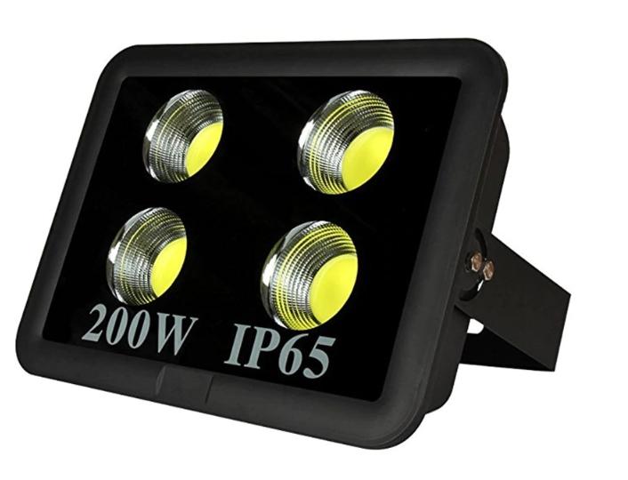 โคมสปอร์ตไลท์ led 200W LED FLOODLIGHT 200 watt led spotlight Super Bright รุ่นตาโต เเสงพุ่ง งานคุณภาพ ทนทาน - โคมไฟเเอลอีดีสปอร์ตไลท์ วัตต์สูง ใช้สำหรับไฟส่องป้ายโฆษณา ไฟส่องสว่างนอกอาคาร สนามฟุตบอล ลานจอดรถ [ กดเลือกเเสง เเสงขาว white / เเสง warmwhite