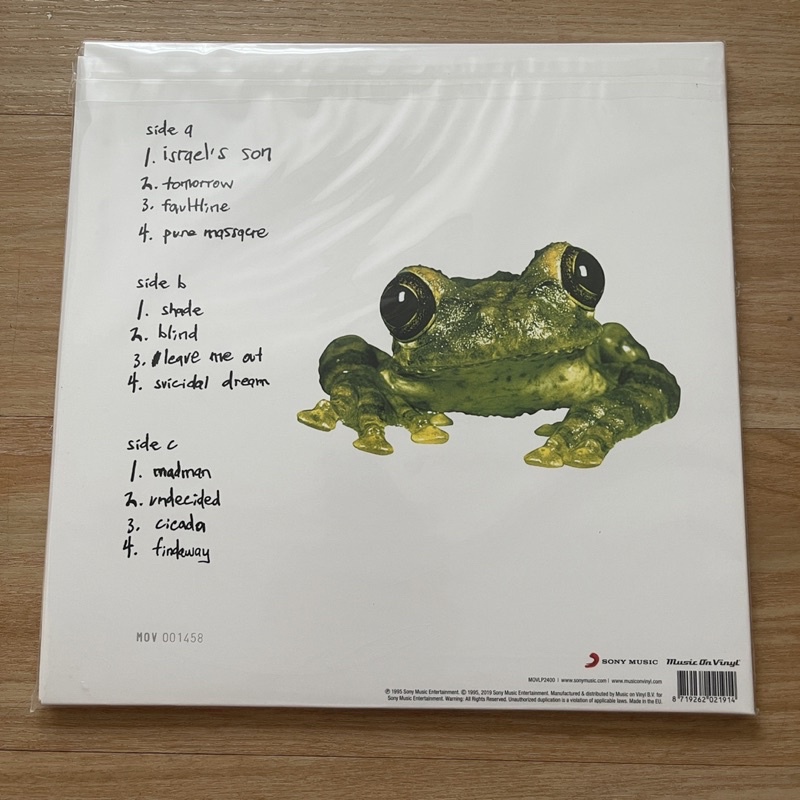 แผ่นเสียง Silverchair - Frogstomp ,crystal clear Vinyl, LP, Single Sided, แผ่นเสียงมือหนึ่ง ซีล