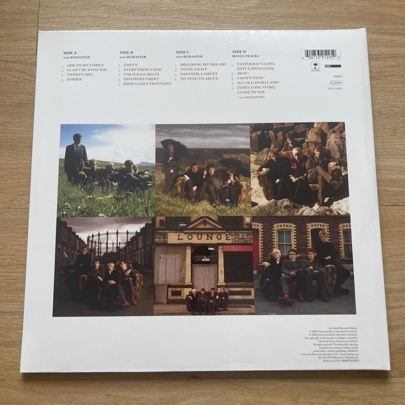 แผ่นเสียง The Cranberries – No Need To Argue **Deluxe Edition+ 5 Bonus Track ,2LP มือหนึ่ง ซีล