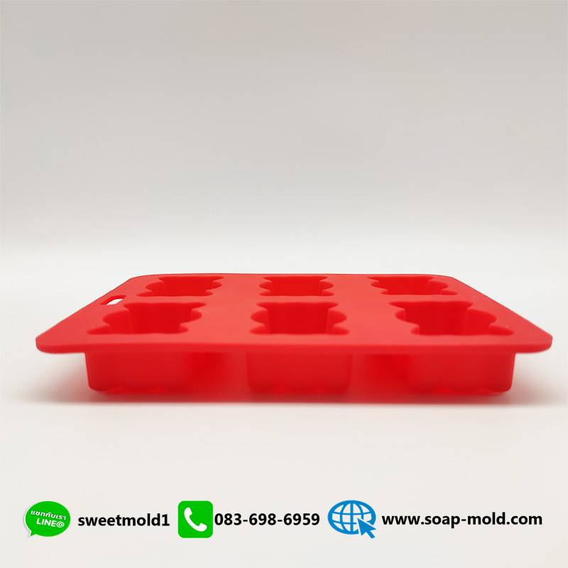 แม่พิมพ์ลูกอม 6ช่อง 20กรัม