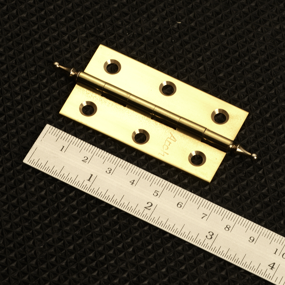 DHG#1 อัน (1Pcs) บานพับ บานพับประตู บานพับทองเหลืองแท้ 1 อันพร้อมสกรู Real Brass Door Hinge ของนำเข้า 3 150 กรัม Gold ดูจากรุป