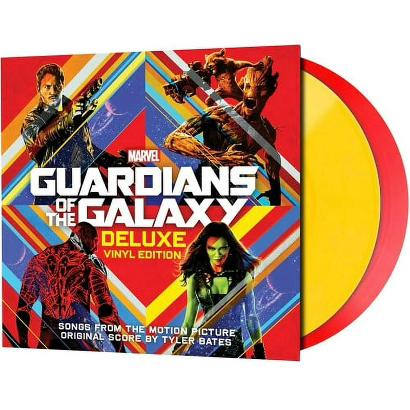 แผ่นเสียง Guardians of The Galaxy Deluxe vinyl Edition ,2 × Vinyl, LP, Compilation ,USA มือหนึ่ง ซีล
