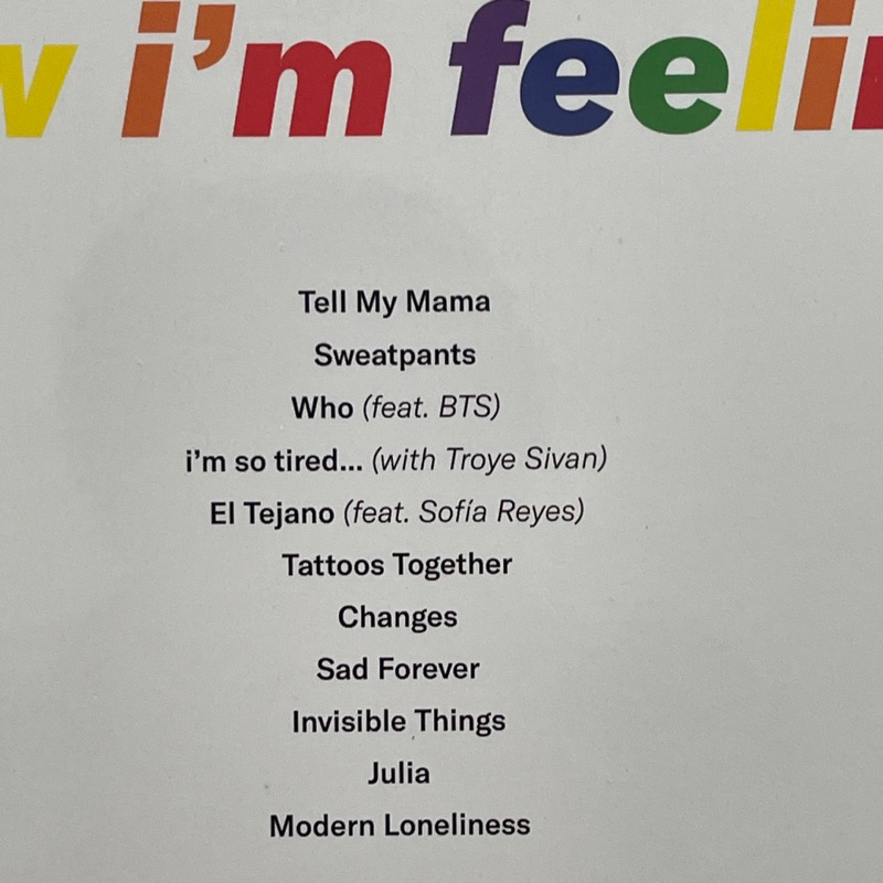 แผ่นเสียง LAUV : How I’m Feeling **Limited Double Clear Vinyl 2 × Vinyl, LP, Album, EU ,มือหนึ่ง ซีล