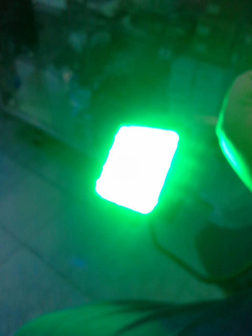ไฟสปอร์ตไลท์ ชนิดแสงwhite,green แบบเหลี่ยม ขนาด 4 นิ้ว กำลังไฟ 48 Watt ( LED 16 ดวง x 3Watt) ไฟ 12V-24V