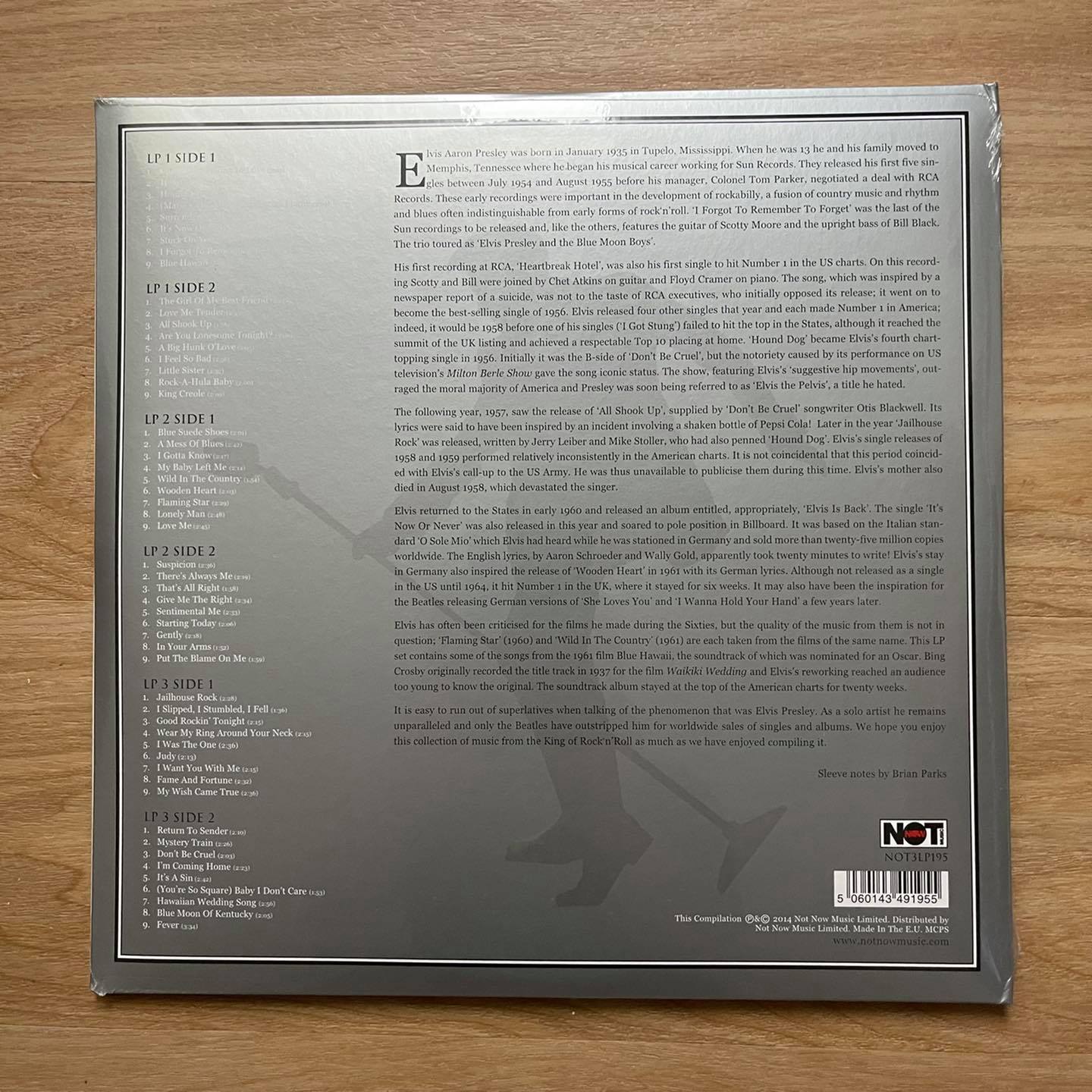 แผ่นเสียง Elvis Presley – The Platinum Collection 3 x Vinyl, LP, Special Edition, White Vinyl แผ่นเสียงมือหนึ่งซีล