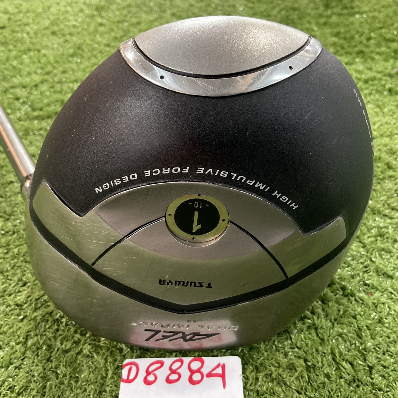 DRIVER 10° TSURUYA : AXEL DUAL IMPACT #1/ HM Flex-R ก้านกราไฟร์