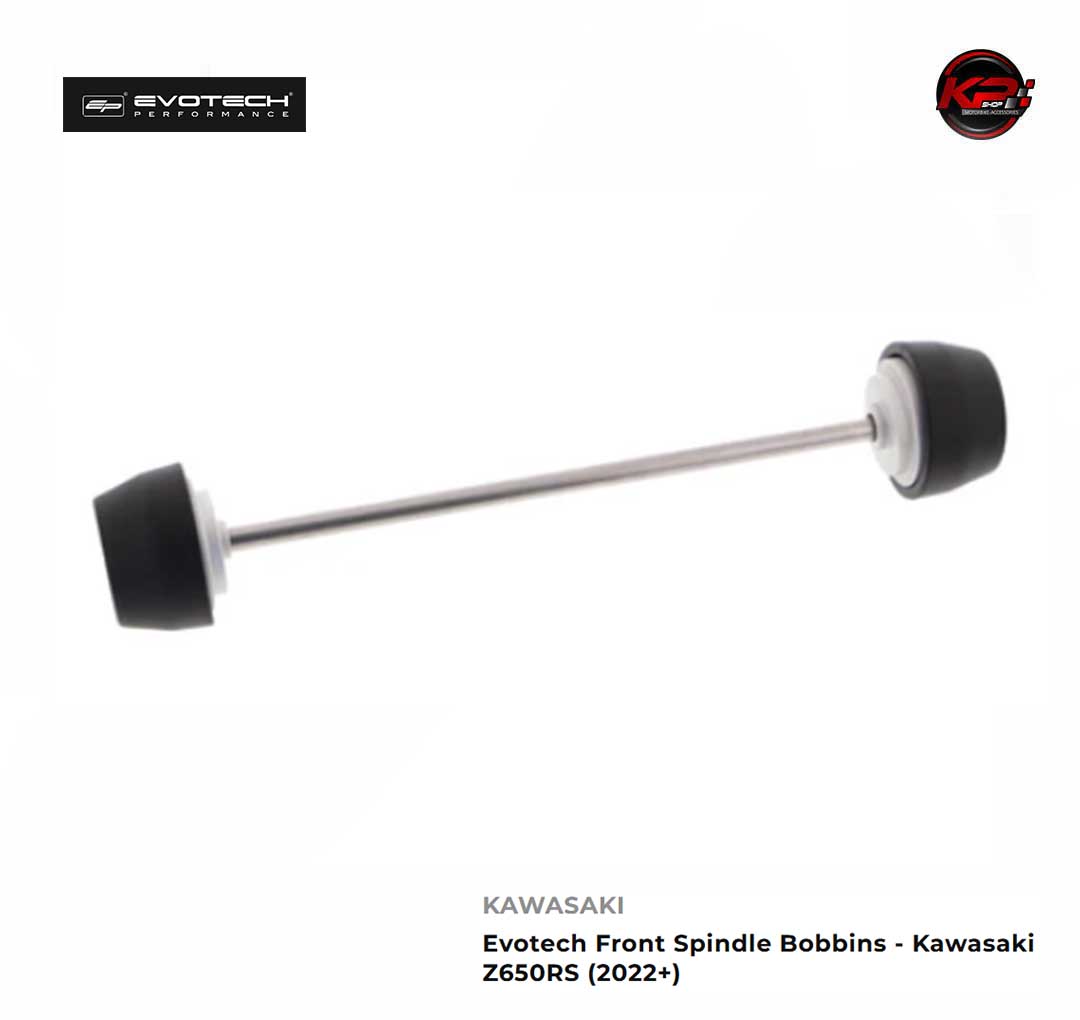 กันล้มหน้า Evotech Front Spindle Bobbins - Kawasaki Z650RS (2022+)