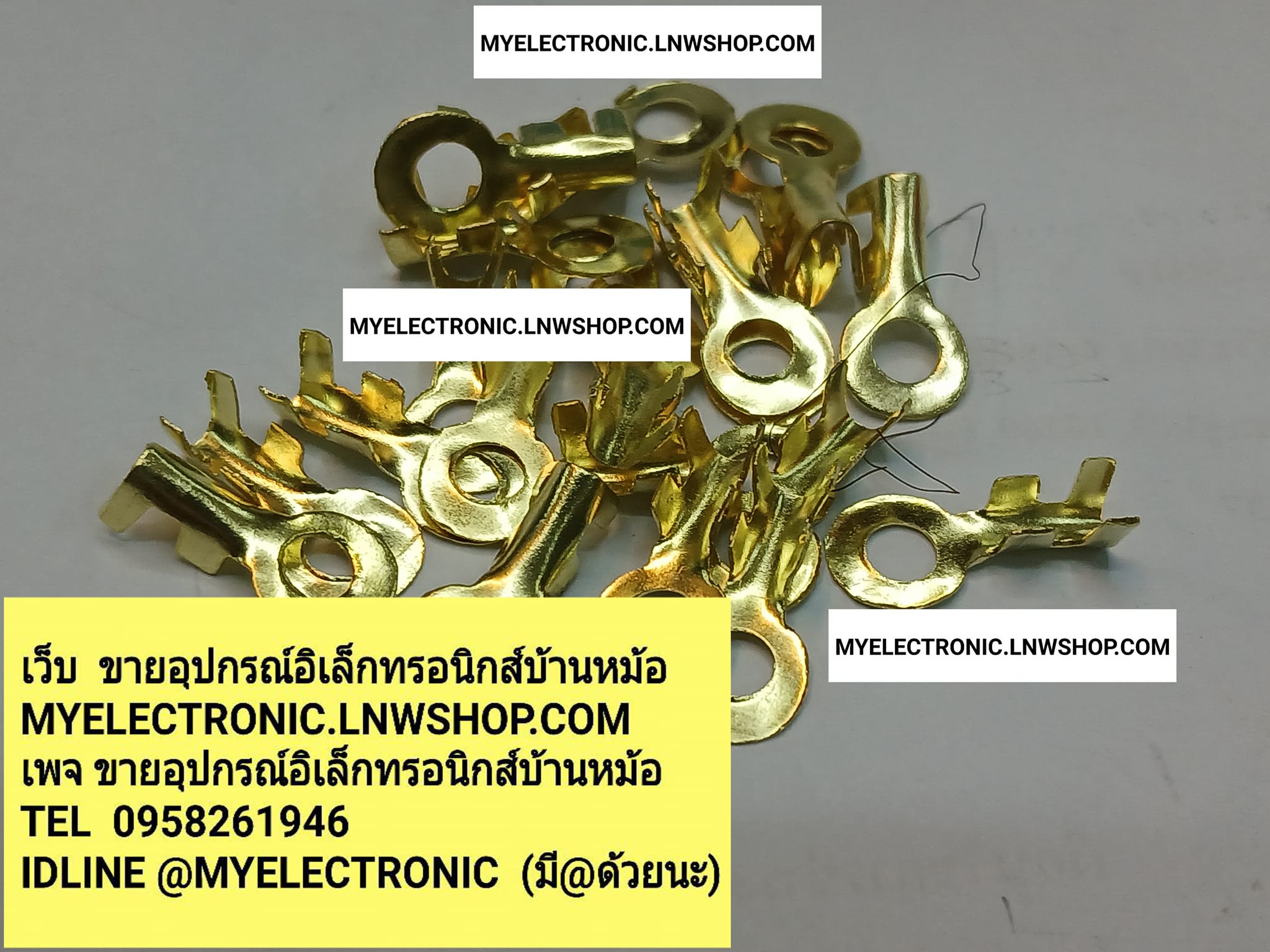 ขาย หางปลาทองเหลืองM4มม รู4mm 1ถุงมี20ตัว แหวนทองเหลือง รูใน4mm รูใน4มม. หางปลาทองเหลือง แหวนทองเหลืองกลม หางปลาทองเหลืองกลม แหวนทองเหลือง หางปลาทองเหลือง ราคา ถุงละ . . . . หน่วย บาท