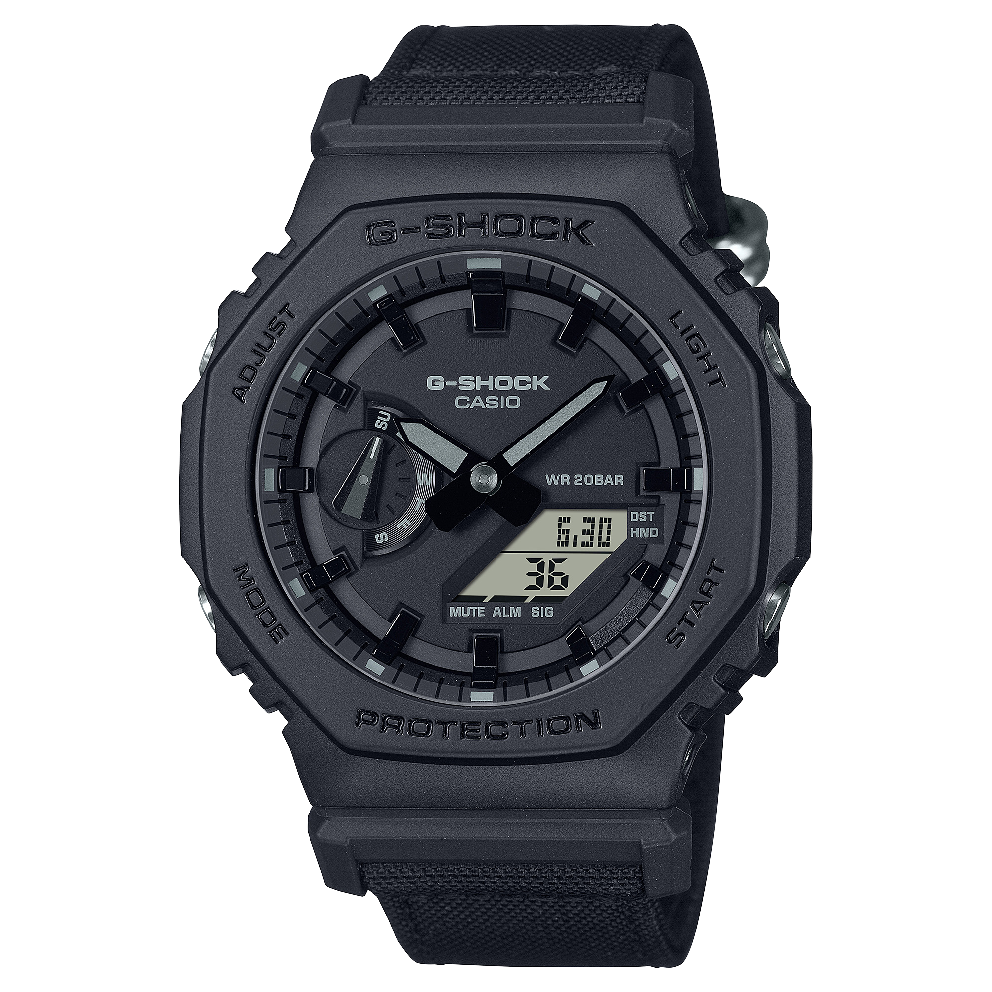 GA-2100BCE-1A | อะนาล็อก-ดิจิตอลมาตรฐาน | ซีรีส์ 2100 | G-SHOCK | นาฬิกา | CASIO