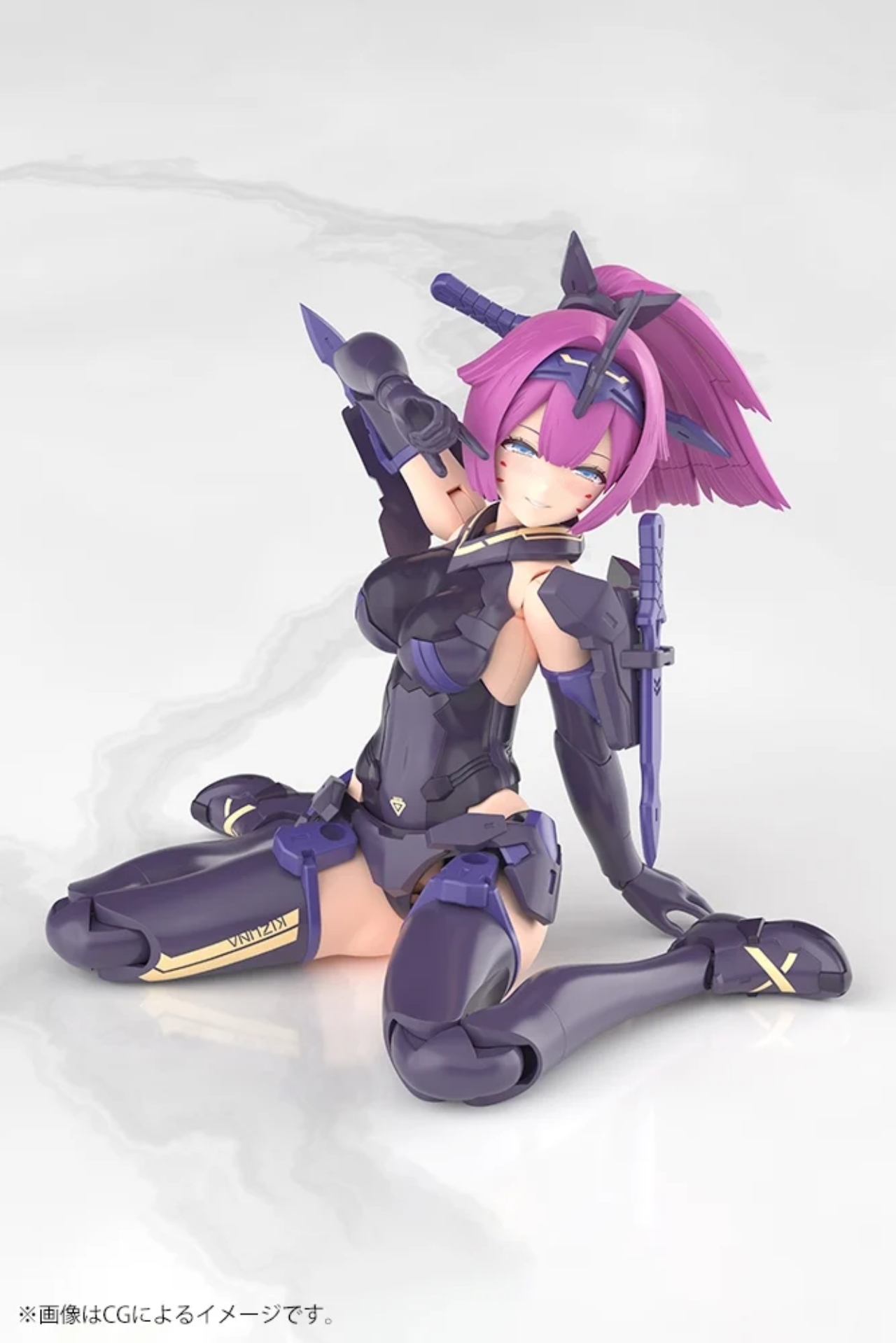 Preorder 4934054077113 KOTOBUKIYA MEGAMI DEVICE ASRA ARCHER KIZUNA SHADOW EDITION FULL PACKAGE มัดจำ 500 บาท